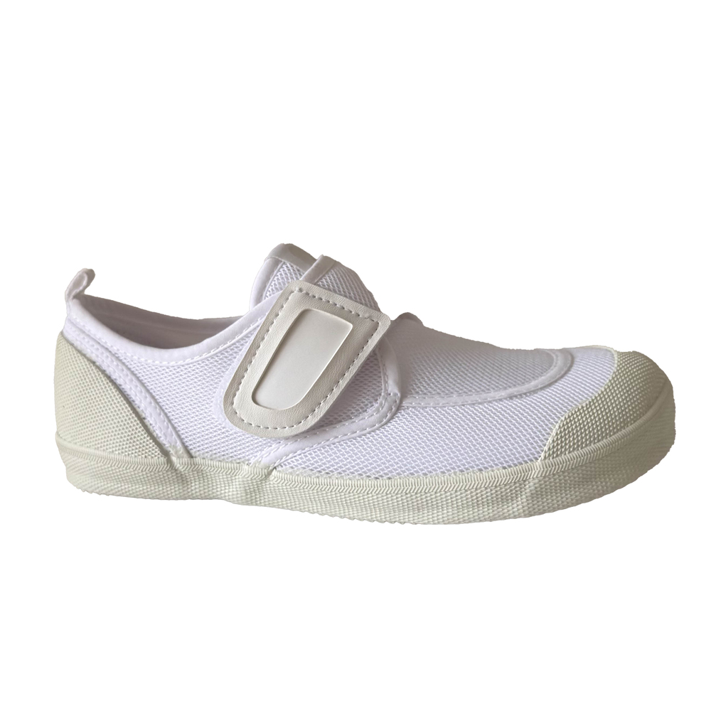 Miki House Unisex White Sneakers size: 2 Youth